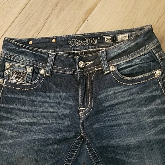 Miss Me jeans size 29 boot - Picture 2 of 6